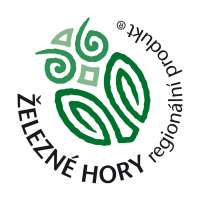 Logo Železné hory - regionální produkt.